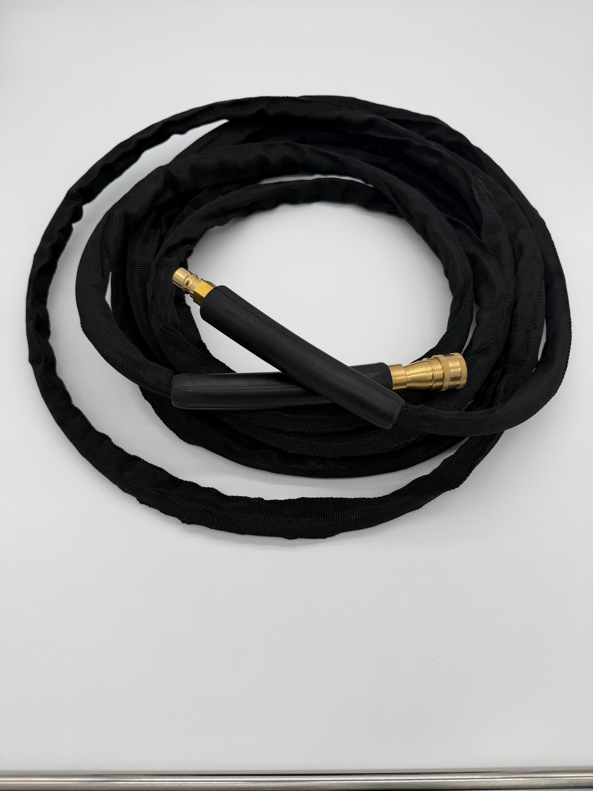 7.5m Solution Hose with Sleeve Inc M & F