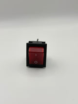 Red Illuminated Rocker Switch