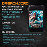 DREADNJORD Professional Pet Urine Remover – Carpets, Upholstery & Mattresses